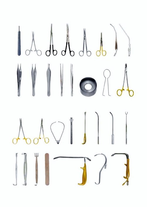 Breast Augmentation Set With Retractors - 10 Pieces