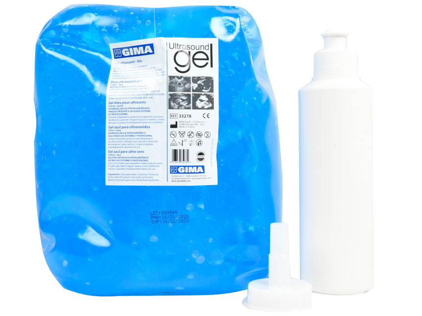 Ultrasound Gel Bag 5L Blue 39.00
